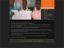 Tablet Screenshot of infa-ev.org